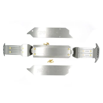 

for TRAXXAS 1/10 MAXX Stainless Steel Chassis Protection Armor Front Bumper Armor Protection Plate B Style
