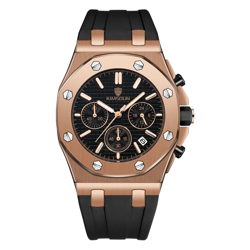 Tourbillon, автоматические часы для мужчин, топ класса люкс, бренд KIMSDUN,, механические часы, часы со скелетом, светящиеся, мужские спортивные часы - Цвет: 2