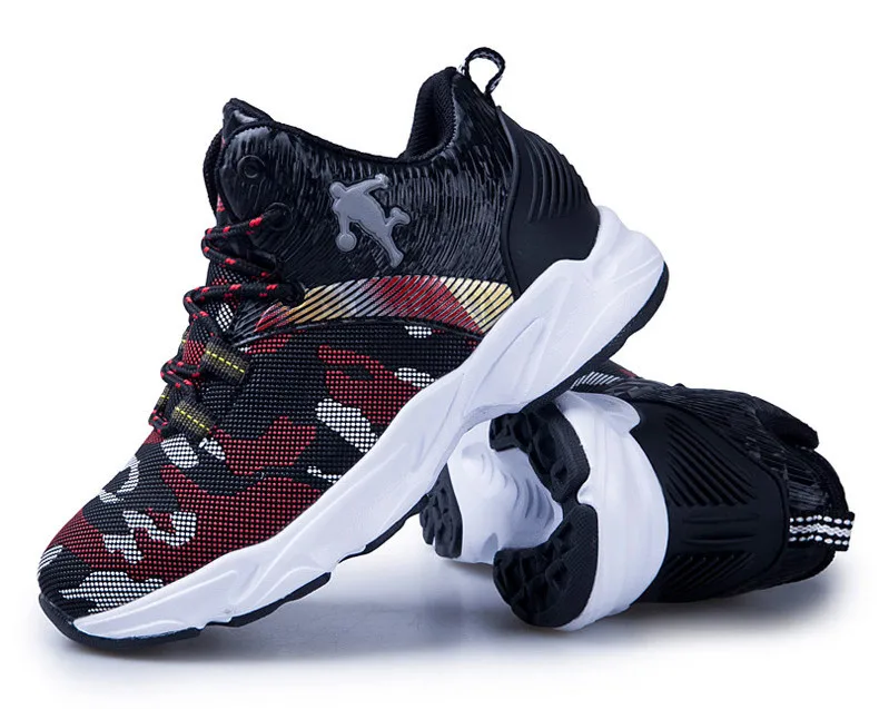 PINSEN Winter shoes Non-slip Kids Sneakers Thick Sole Boys Basketball Shoes Children Sport Shoes Outdoor Boy Trainer Basket (15)