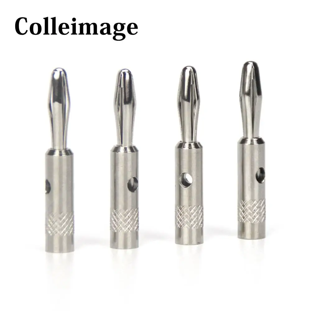 4 шт. аудиокабель для динамиков с родиевым покрытием|Коннекторы и разъёмы| |