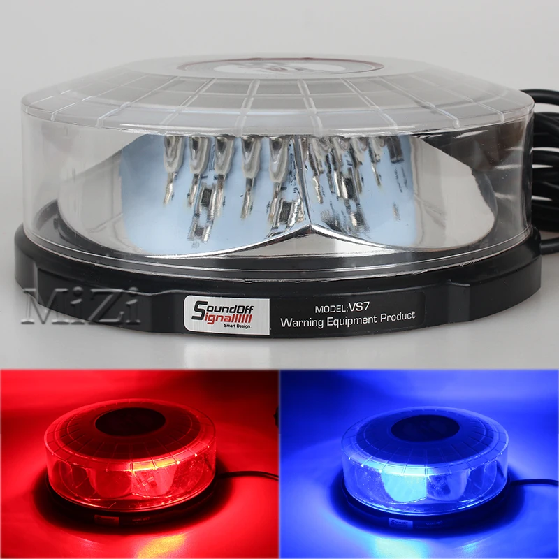 LED Emergency Police flash Warning Light Super Bright car roof flashing Light Lightning Ceiling Strobe Lights Beacons 5 color