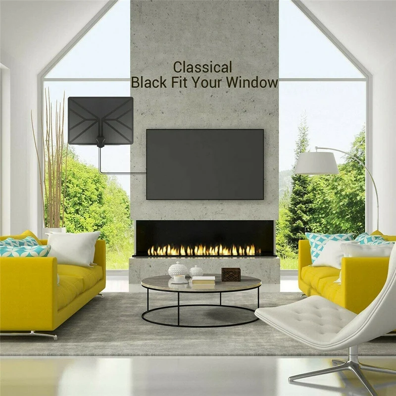 AABB-4K цифровая HDTV Антенна Внутренняя усиленная антенна 996 км Диапазон с HD1080P DVB-T2 Freeview tv для жизни местные каналы