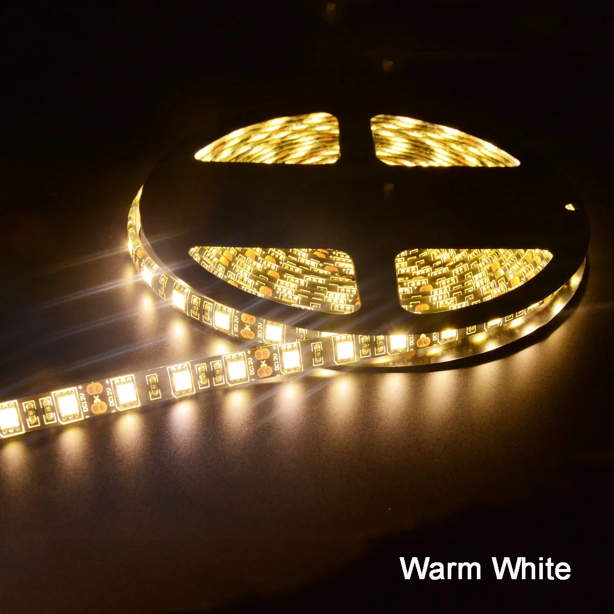 

LED Strip 5050 Black PCB DC12V Flexible LED Stripe Light Bar Waterproof for Car Boat Home TV Back Christmas Decoration
