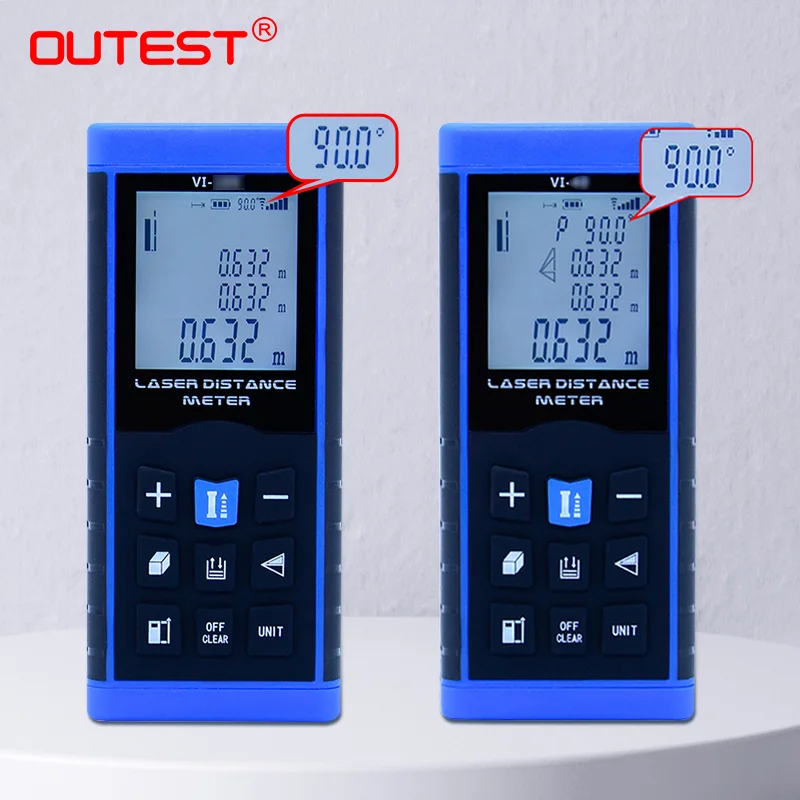 OUTEST Mini Laser Distance Meter Rangefinder Trena Laser Tape Range Finder Build Measure Device Ruler Test Tool 40m/60m/80m/100m OUTEST Mini Laser Distance Meter Rangefinder Trena Laser Tape Range Finder Build Measure Device Ruler Test Tool 40m/60m/80m/100m