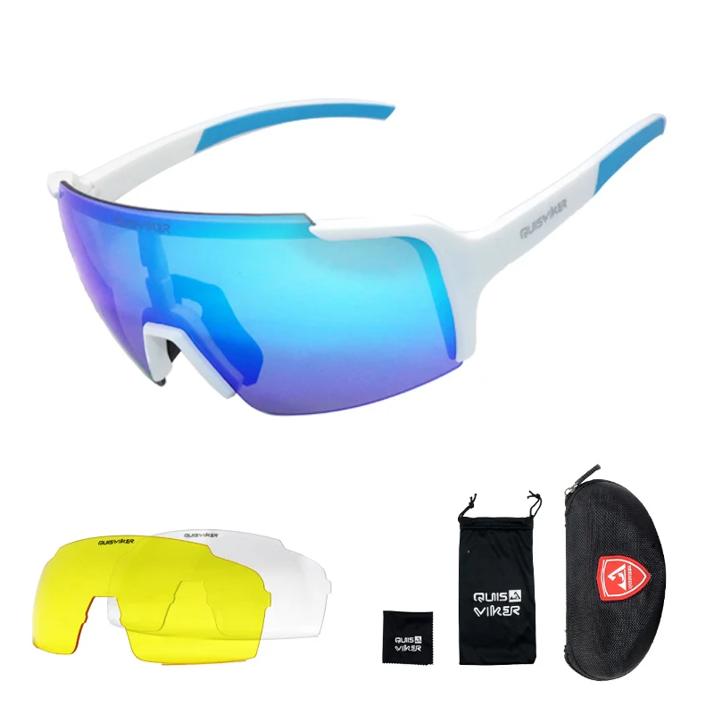 Новые солнцезащитные очки поляризационные очки велосипедные очки 3 линзы поляризованные мужские спортивные дорожные Mtb очки для езды на горном велосипеде очки
