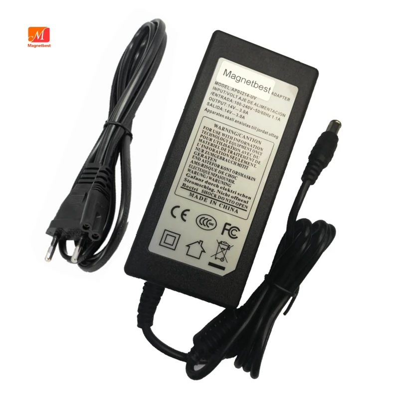 14v 3a Power Supply Ac Adapter Charger 