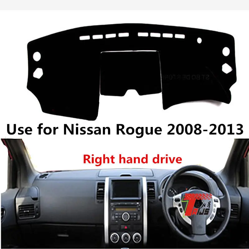 Taijs чехол для приборной панели автомобиля с правым приводом Nissan Rogue 2008-2013