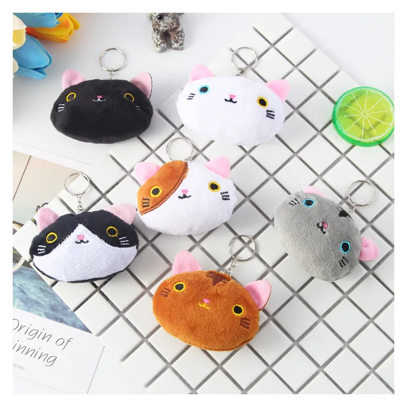 Cartoon Mini Kitten Animal Plush Stuffed Toys Pendant Cute Kid Backpack Hanging Key Chain Children Activity 1 Cartoon Mini Kitten Animal Plush Stuffed Toys Pendant Cute Kid Backpack Hanging Key Chain Children Activity 5