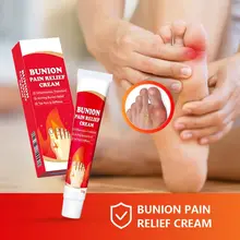 

Bunion Toe Stiffness Relief Cream Arthritis Joint Sprains Sciatica Pain Relief 20G