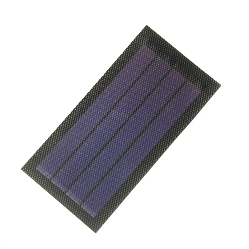 

BUHESHUI Flexible Solar Panel 1W 6V Amorphous Solar Cell DIY Mobile Phones Foldable Solar Charger 10pcs/lot Free shipping