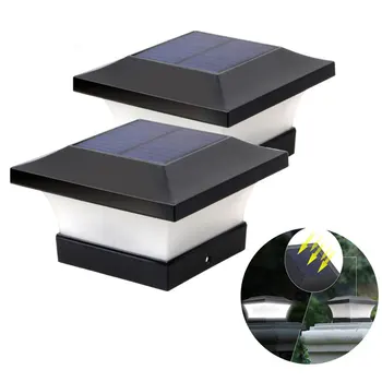 

Beloved Solar Light Fence Light Ip65 Outdoor Solar Lamp For Garden Decoration Gate Fence Wall Courtyard Cottage Solar Lamps New