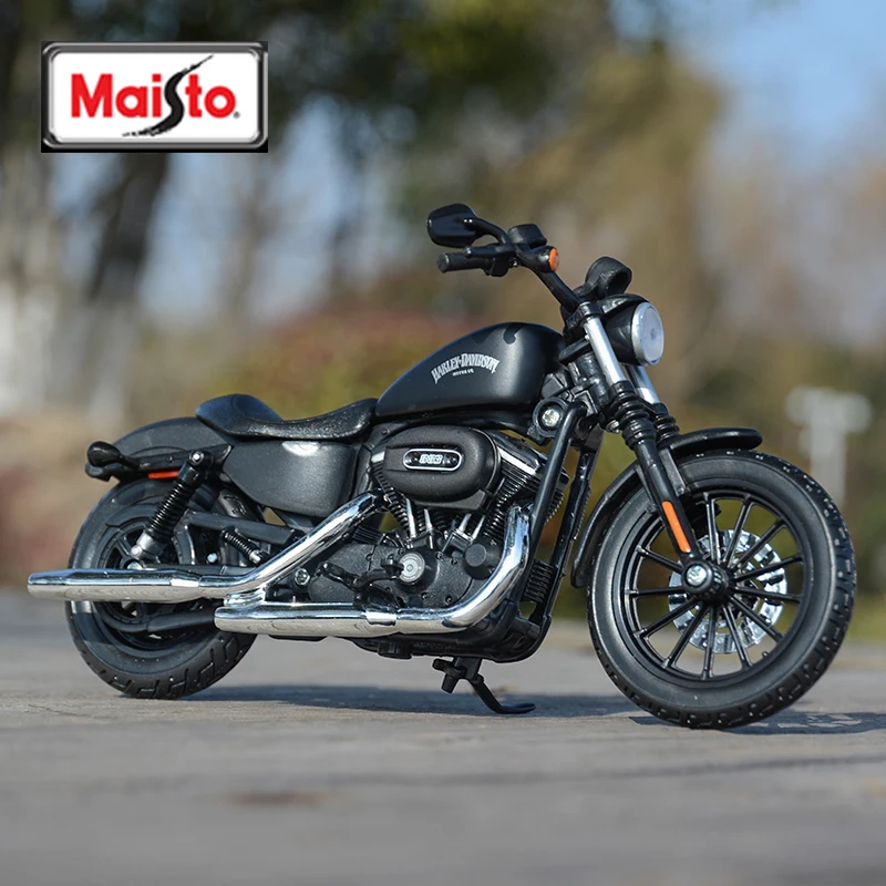 Maisto 1:12 2014 Sportster Iron 883 Harley Davidson Model Diecast Motorcycle Toy 
