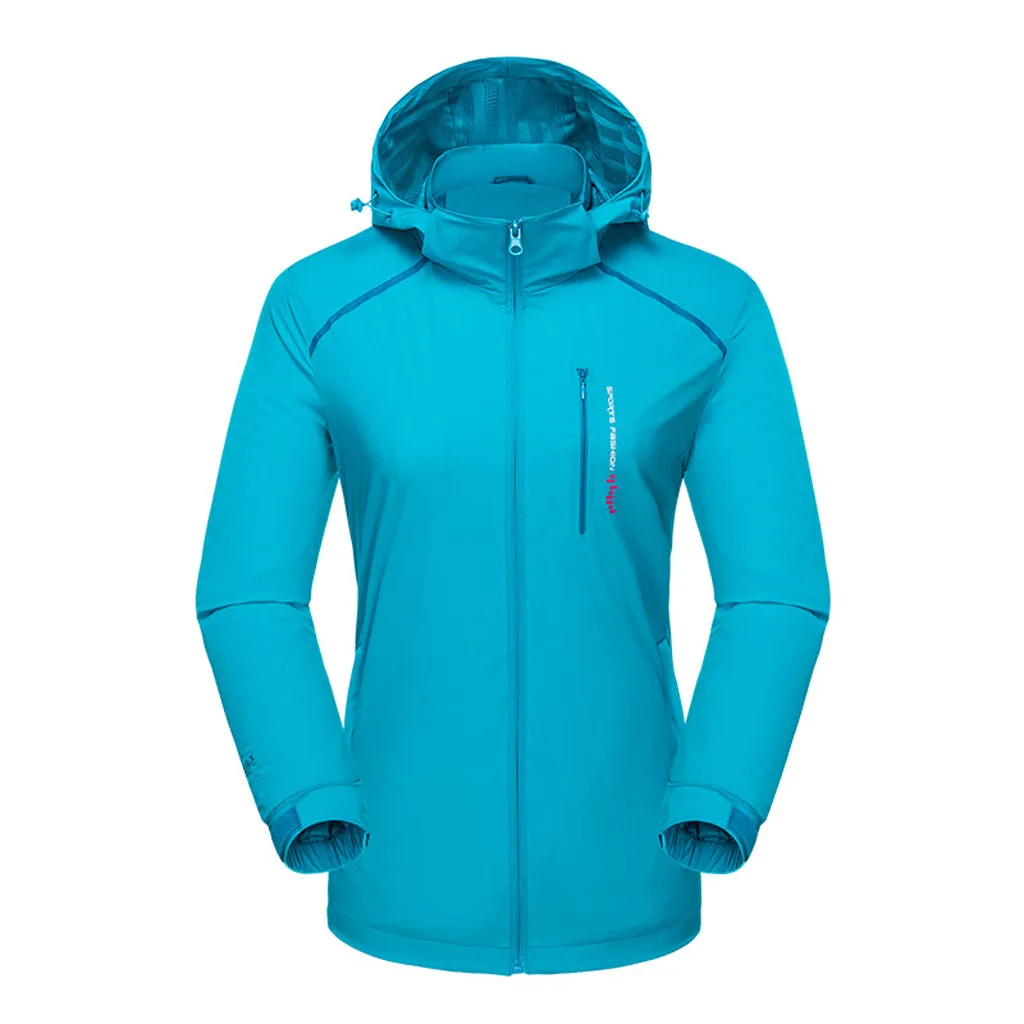 discounted  SAGACE Spring/Autumn Windbreaker Running Jacket Woman Sport Jacket Gym Hoodie Outdoor Windproof Win