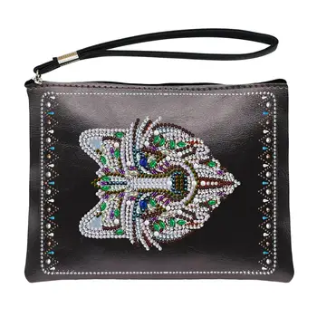 

Special Design Monster Diamond Painting Hand Bag Purse Diamond Mosaic Round Full Partial Picture Diy Bag With Diamonds QB01