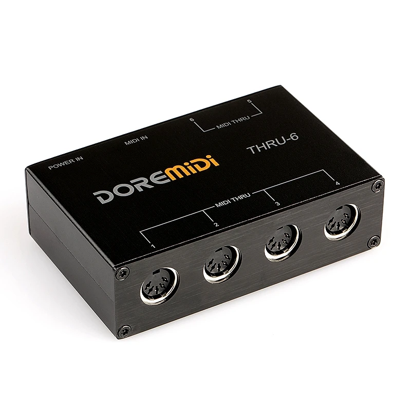 Através do Controlador de Caixa Através de 6 Doremidi Midi Entrada Saída Padrão Cinco Pinos Interface 1 6 - Image 3