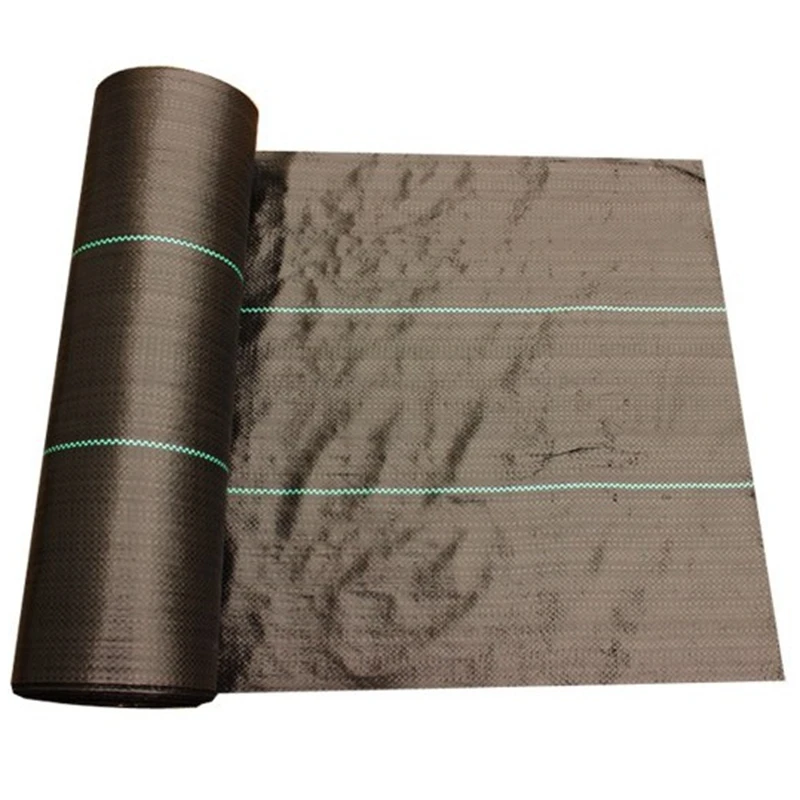 Wholesale 90gsm 100200m/Roll Black Weed Control Mat Greenhouse
