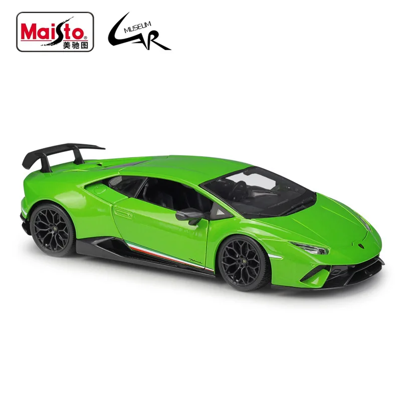 

Maisto 1:18 Lamborghini Huracan Performante Sport Car Metal Alloy Model Car Diecast Toy Collections Gift
