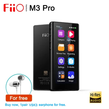 FiiO M3 Pro pantalla táctil completa sin pérdidas DSD HiFi reproductor de música portátil MP3, soporte USB DAC, grabación HD, E-Book, calculadora incorporada