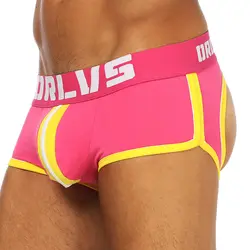 ORLVS бренд сексуальный для Гея бандаж для мужчин нижнее белье мужские трусы мужские стринги G-String Нижнее бельё, танга, открытые с низким