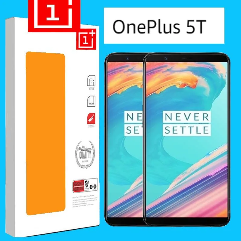 

100% ORIGINAL For OnePlus 5T LCD Touch Screen Digitizer Assembly For Oneplus 5T Display with Frame Replacement 1+5T A5010 Screen