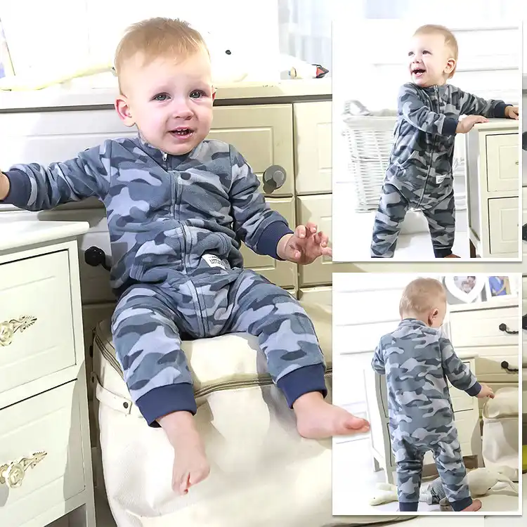 fleece onesie baby girl