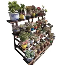 Para Plantas Estanteria Jardin Escalera Decorativa Madera дерево Dekoration завод стеллаж балкон полка открытый цветок стенд