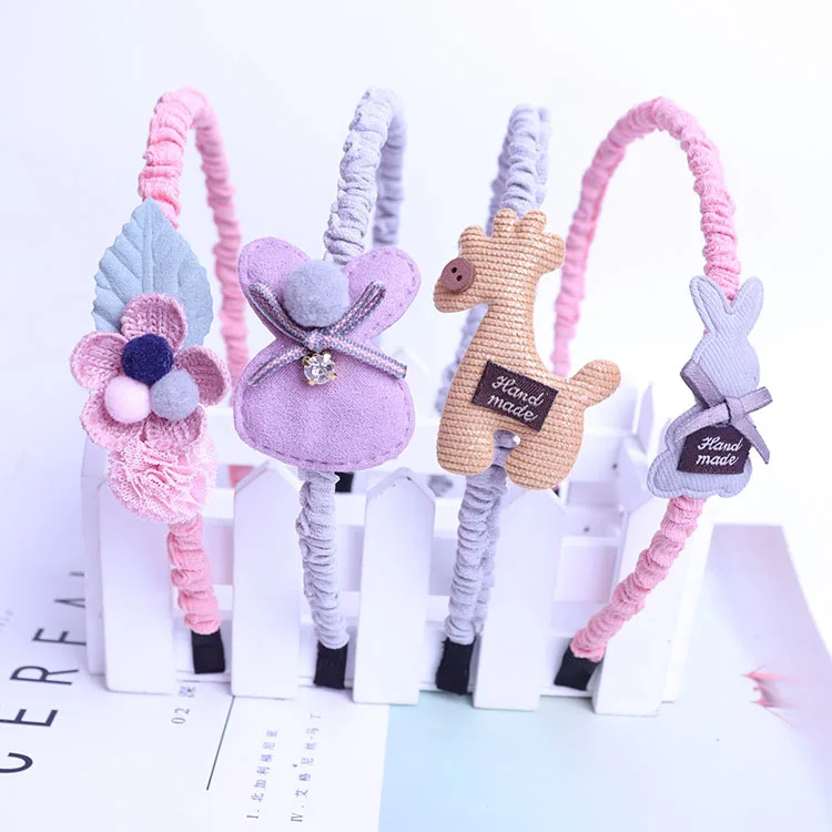 

Kid bowtie pretty hairband girl bandana children 1 head wear from cartoon rentals hoop hair accessories