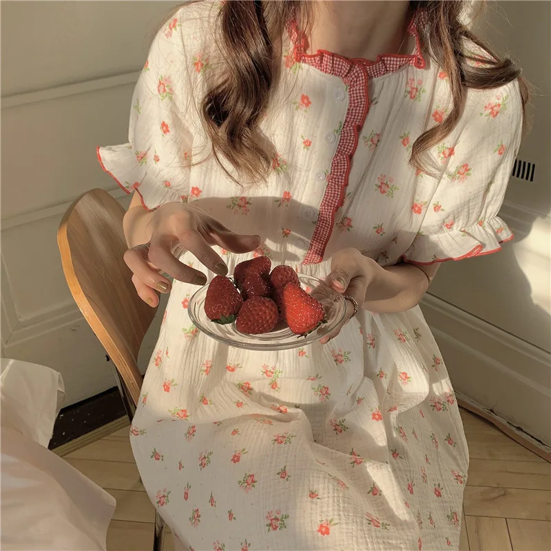 

Женская летняя Пижама с коротким рукавом и коротким рукавом