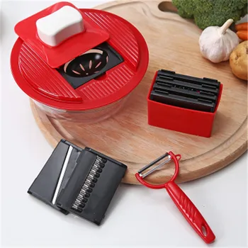 

New Creative Round Stainless Steel Multi-Function Vegetable Cutter