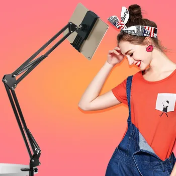 

Foldable Adjustable 360 Rotating Long Arms Mobile Phone Holder Desktop Bed Lazy Bracket Phone Stand Tablet Stand Holder Bracket