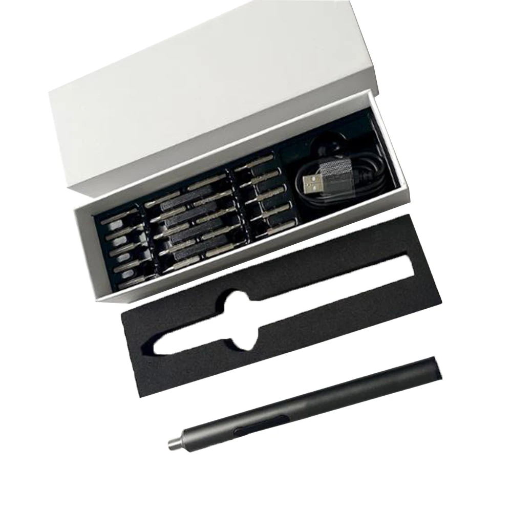 

Pen-shaped Precision Electric Screwdriver Bits Set Rechargeable Hand Repair Tool Portable Small Precision Electric Screwdriver