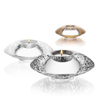 

Crystal Wedding Candle Holder Creative Candle Holder Wedding Decoration Round Dining Table Kaarsenstandaard Home Decor EA60ZT