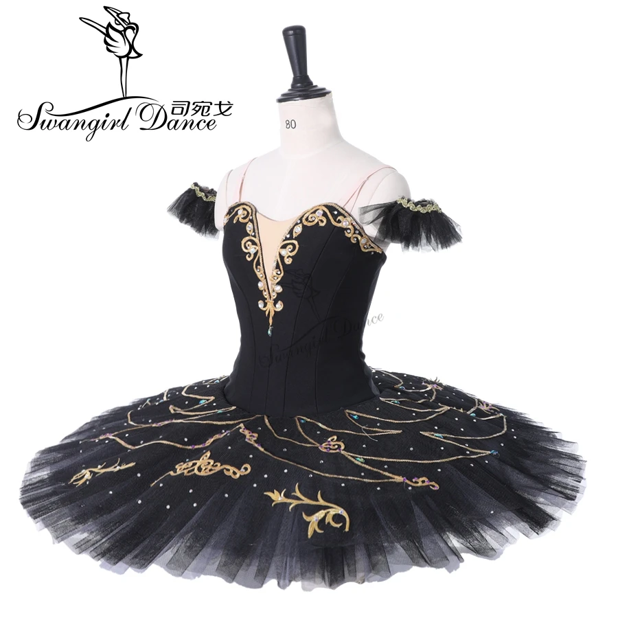 black swan professional tutu women competiton ballet stage costume tutu performance costume BT9295