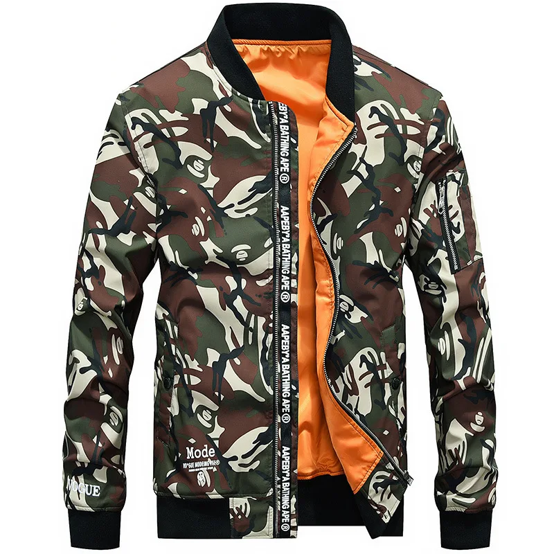 

Camouflage Jacket Men's Spring And Autumn New Style Jacket Eby Ouma Hot Selling