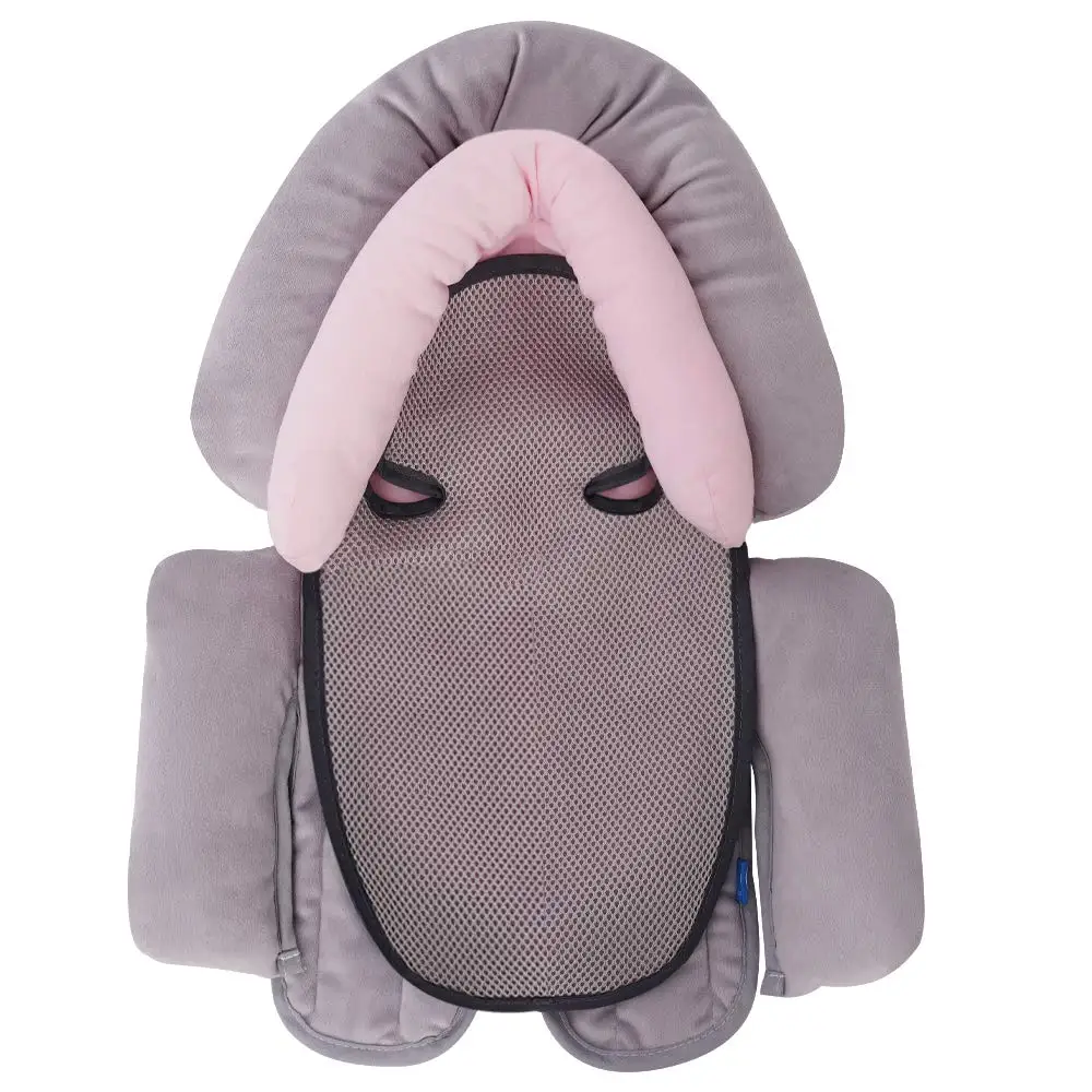 Infant Car Seat Stroller Cushion Pad Liner Mat Head Body Support Pillow 