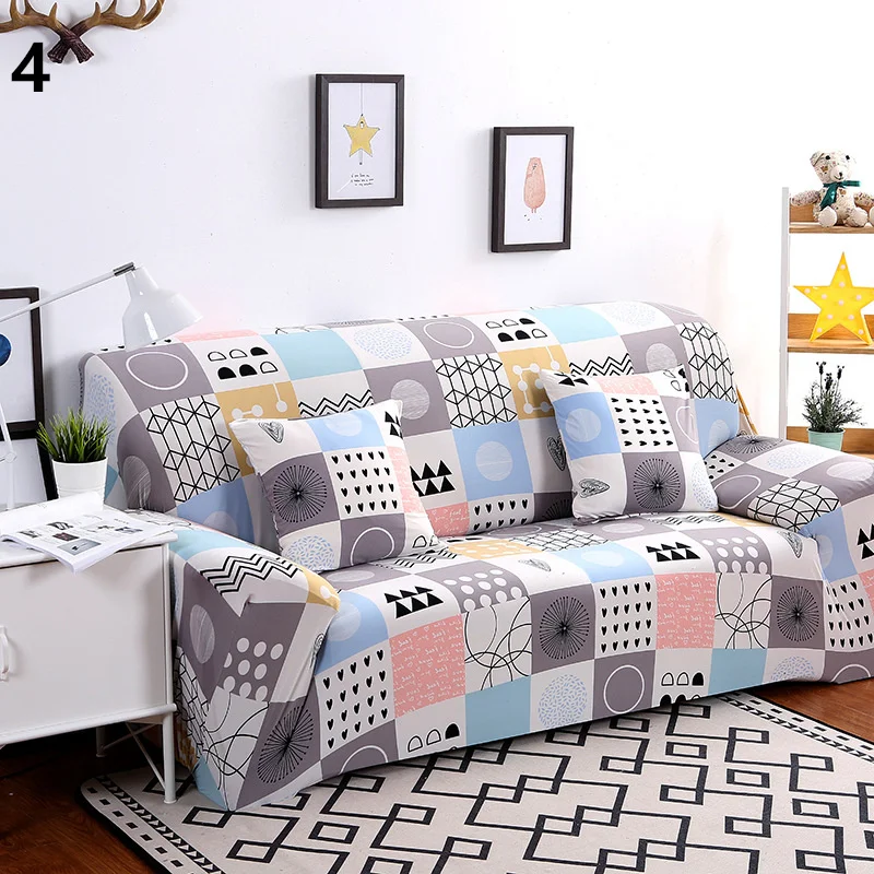 

Flower Floral Printing Elastic Spandex Slipcovers Sofa Cover Removable Stretch All-inclusive Couch Case Cover for Living Room