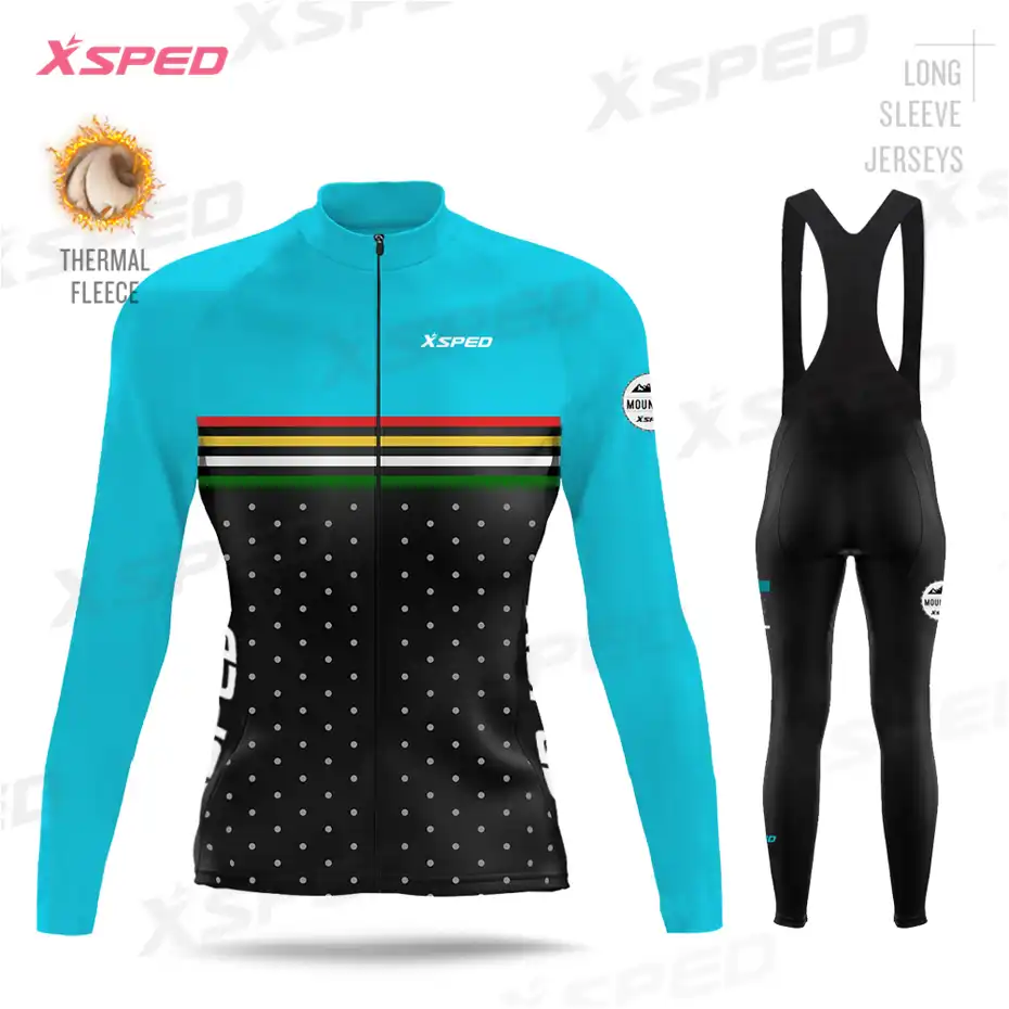 pro team long sleeve thermal jersey