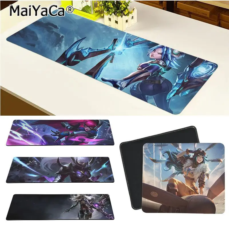 

Maiya Top Quality League of Legends Irelia Office Mice Gamer Soft Mouse Pad Free Shipping Large Mouse Pad Keyboards Mat