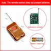 433 Mhz Universal Wireless Remote Control Switch DC 12V 1CH Relay Receiver Module and RF Transmitter Electronic Lock  Diy ► Photo 3/6