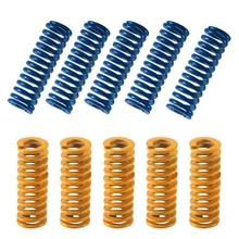 Ressorts de Compression pour imprimante 3D, 10 pièces, 0.31 en OD, 0.78 en longueur, charge légère, lit chauffant, pour Creality CR 10 10S S4 Ender 3