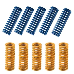 Ressorts de Compression pour imprimante 3D, 10 pièces, 0.31 en OD, 0.78 en longueur, charge légère, lit chauffant, pour Creality CR 10 10S S4 Ender 3 