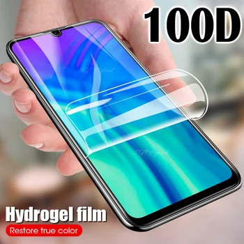 Перейти на Алиэкспресс и купить 100D Гидрогелевая пленка для vivo V15 Pro Y91 Y93 Y95 Y97 Y17 Y12 Y11 2019 мягкая защитная пленка для экрана не стекло