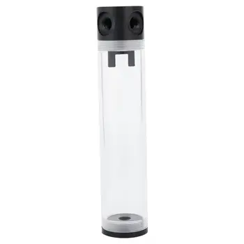 

Black POM Cylindrical Water-Cooled Tank G1/4 Acrylic Water Coolant Cooling Reservoir Computer Refit Accessories