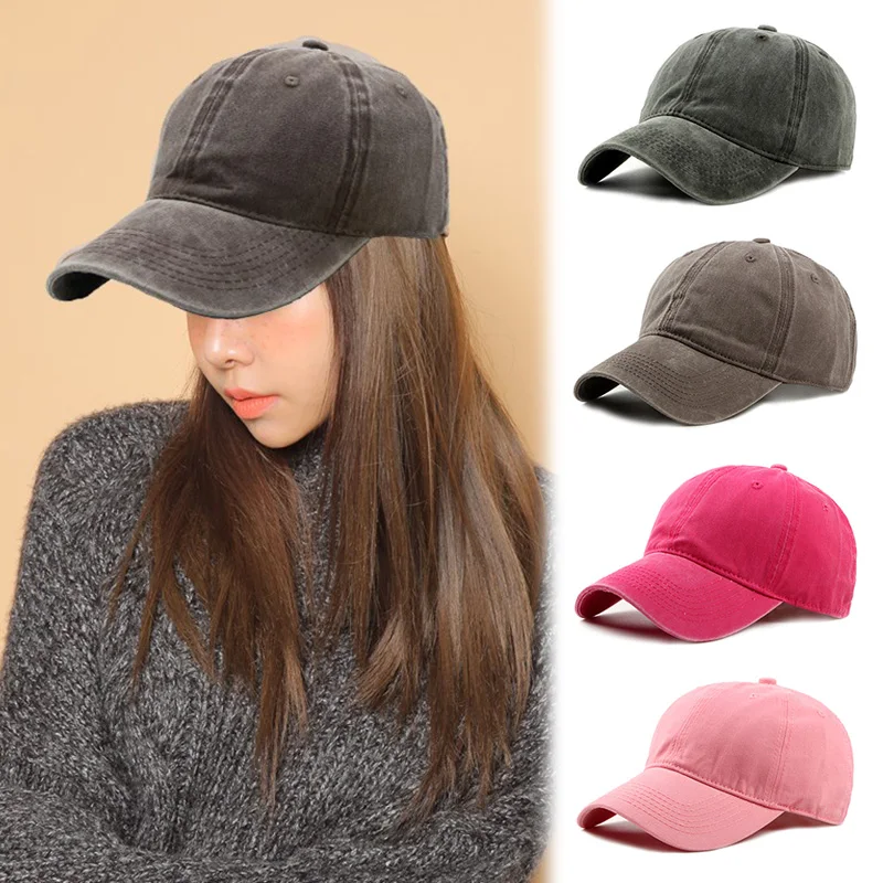 vintage washed baseball cap