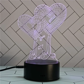 

Halloween 3D Dinosaur LED Lamp 7 Colors Touch Control Night Light Kids Gifts Living Room Bedroom Table Decoration