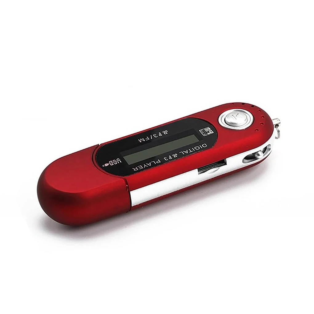 4 цвета USB MP3 музыкальный плеер цифровой ЖК-экран Поддержка 32 Гб TF карта и fm-радио с микрофоном черный синий Mp3 плеер - Цвет: NO.4