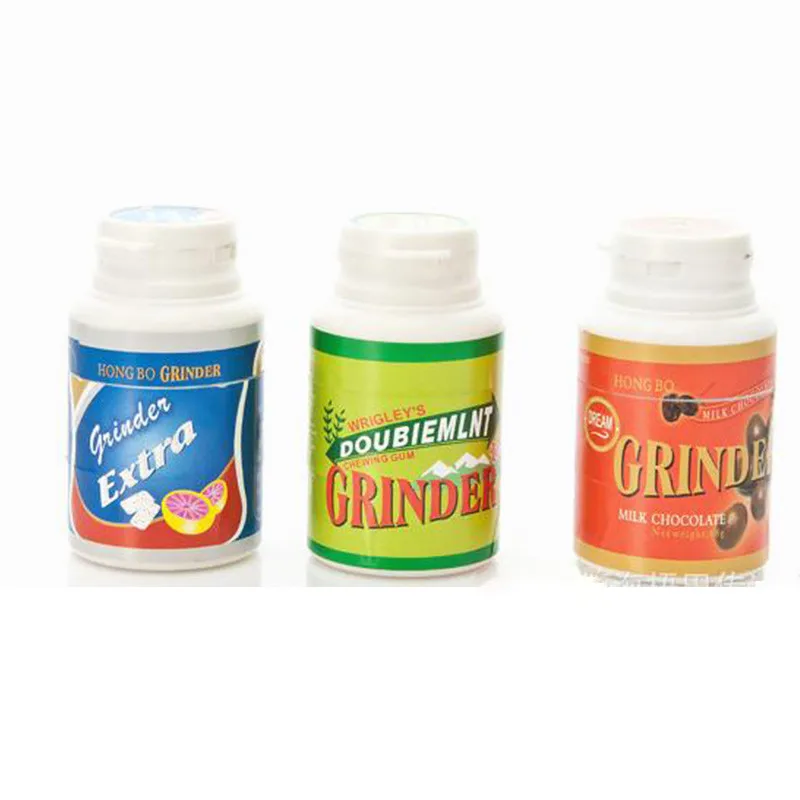 

Chewing Gum Shape 45mm Big Herb Grinder Weed Grinder Plastic Tobacco Crusher Weed Accessories