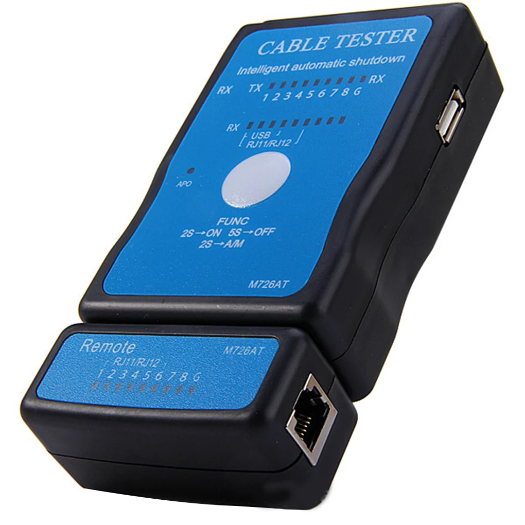 M726AT Cable Tester MultiModular Multifunction USB RJ45 RJ11 Wire LAN Network Line