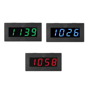 

4LED Digital Frequency Tachometer Speed Meter RPM Tester 5-9999R/M DC8-15V C5P3
