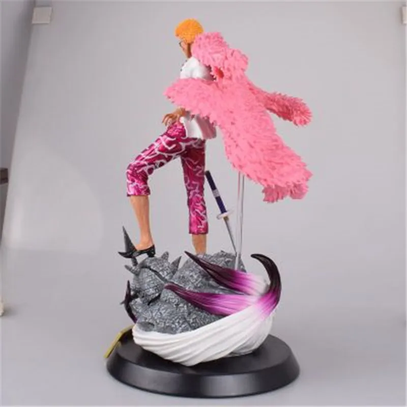 Одна деталь семь Wuhai Donquixote Doflamingo стоящая статуя ПВХ фигурка Коллекция Модель игрушки B321